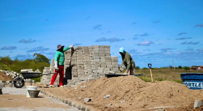 Obra do Complexo Turístico do Serrote do Jatobá em Pau dos Ferros está a todo vapor