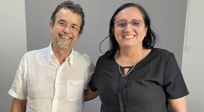 Prefeita Janda Jácome discutiu o desenvolvimento de Frutuoso Gomes em Gabinete do Deputado Federal Mineiro