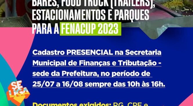 FENACUP 2023 em Pilões promete movimentar o município e aquecer a economia local