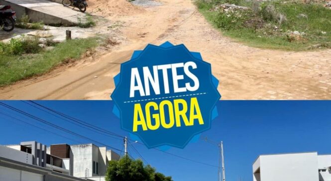 Em Pau dos Ferros, o governo Marianna Almeida realizou mais uma obra no bairro Nações Unidas