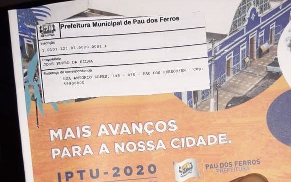 IPTU de Pau Dos Ferros explora população e empreendedores imobiliários