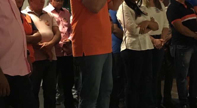 POLÍTICOS DO RN APOIAM LAWRENCE EM LANÇAMENTO DE CAMPANHA