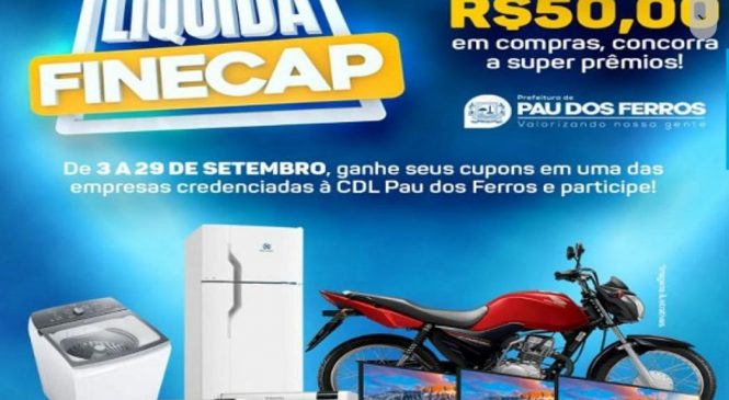 Prefeitura realiza sorteio do LIQUIDA FINECAP através de suas redes oficiais