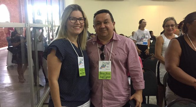 Prefeita Ludmila Amorim participou da I Feira Regional de Gestão, Planejamento e Pactuação em Saúde na cidade de Mossoró.