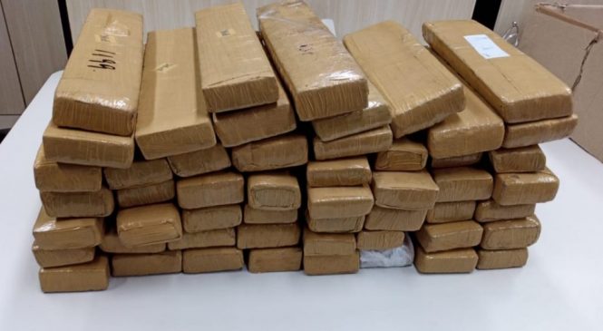 PF prende mulheres e faz apreensão recorde de maconha no aeroporto de Natal.