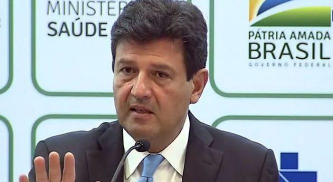 Sistema de saúde pública entrará em colapso em abril, afirma Mandetta