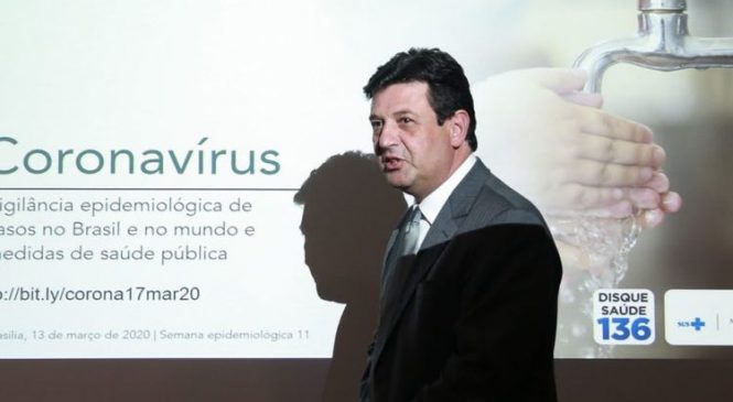 Brasil registra 621 casos confirmados de coronavírus e 7 mortes.