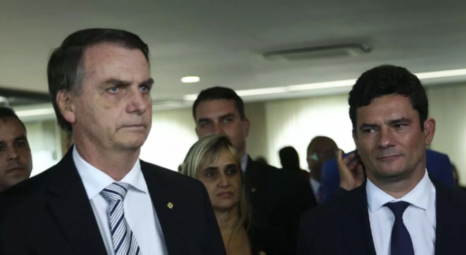 Globo aponta que Bolsonaro decidiu inviabilizar permanência de Moro no governo