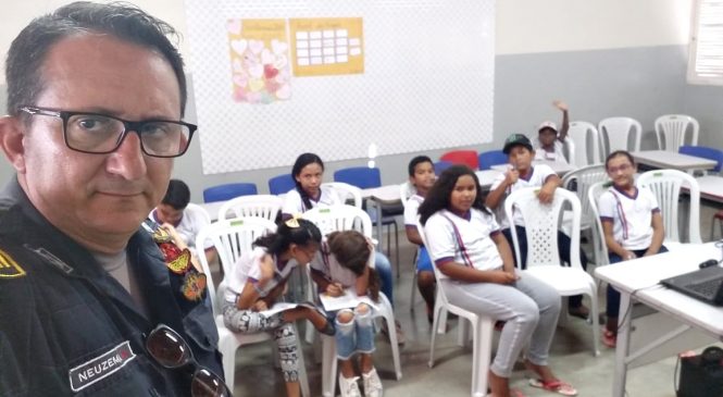EDUCAÇÃO / Projeto de Trânsito na Escola é desenvolvido com 162 alunos do Ensino Fundamental de Riacho da Cruz/RN