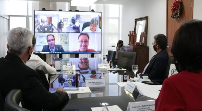 Transposição: Fátima se reúne com governadores do Ceará, Paraíba e Pernambuco