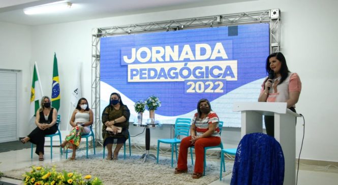 Jornada Pedagógica 2022: A importância de qualificar os profissionais e dar um novo olhar a Educação Municipal