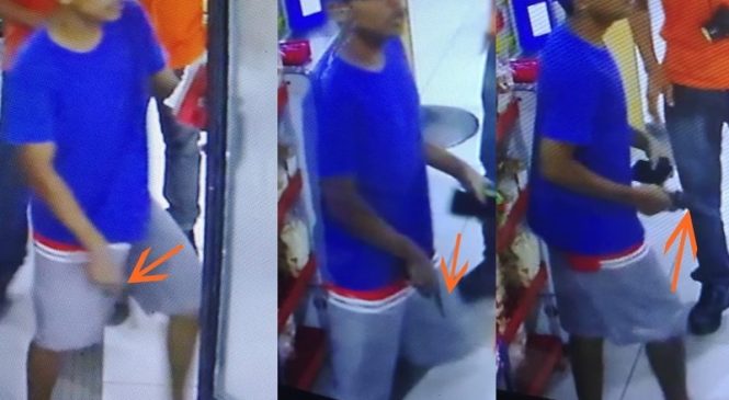 Assalto ao posto de combustível da cidade de Paraú