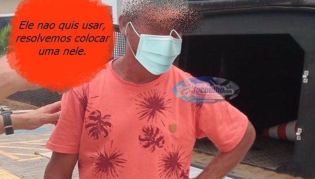 Homem é preso por se recusar a usar máscara em Janduis/RN