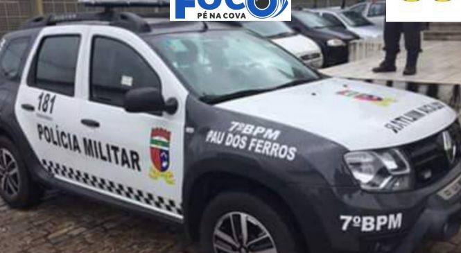 Assaltante é perseguido e rendido por populares após pratica roubo e é preso pela PM em Pau dos Ferros