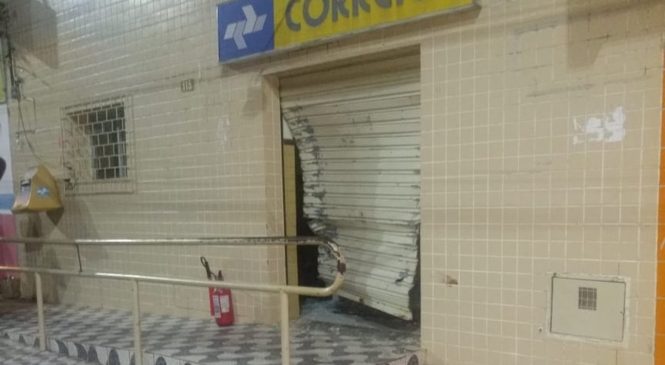 Agências dos correios são arrombadas em Pilões e Várzea
