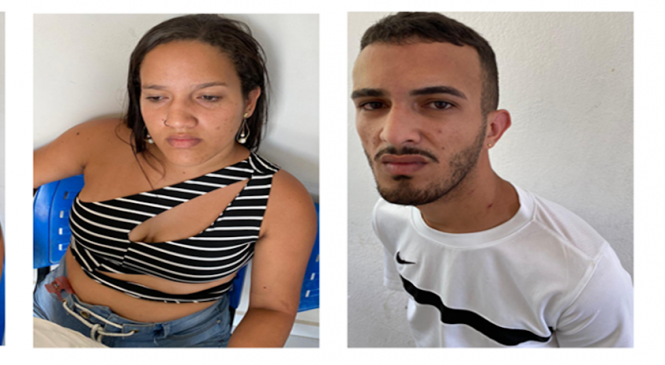 Pau dos Ferros: Quatro jovens presos por tráfico de drogas; dois estava foragidos