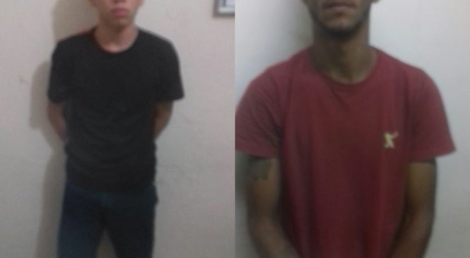 Polícia age rápido, identifica e prende autor e comparsas do roubo ocorrido durante a madrugada a posto de gasolina em Rafael Fernandes/RN