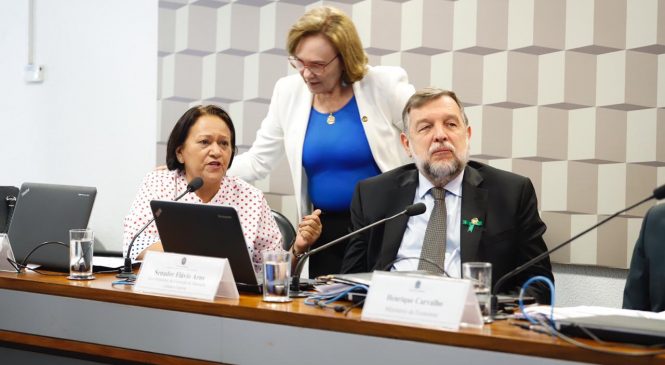 Senadora Zenaide Maia defende FUNDEB em audiência pública