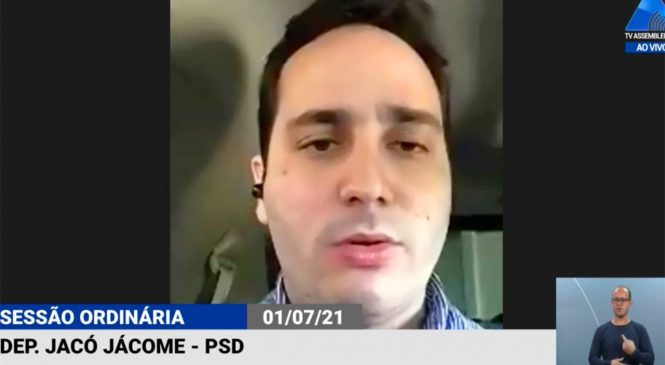 Jacó Jácome comenta demandas internas de atividade partidária no PSD