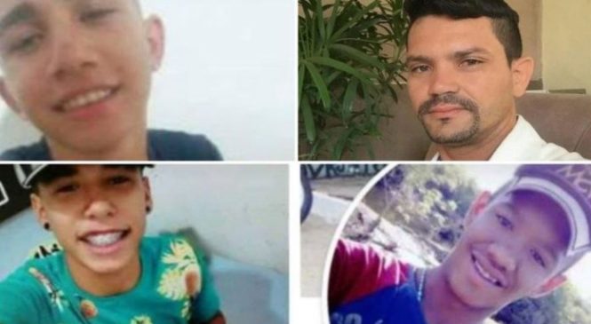 Quatro pessoas morrem carbonizadas em acidente no sertão da Paraíba