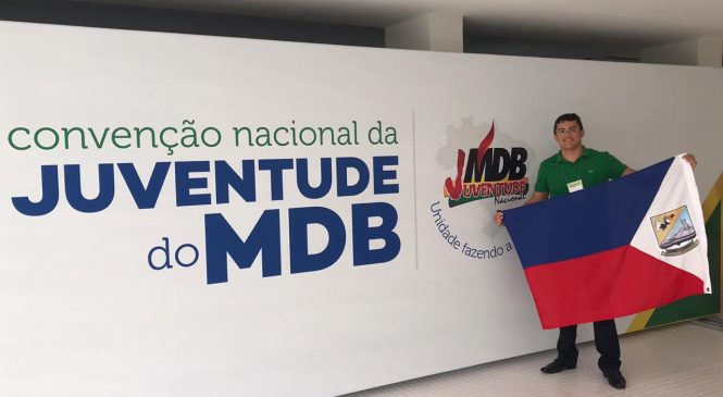 Rodolfo Fernandes/RN, é muito bem representada durante Convenção Nacional da Juventude do MDB em Brasília/DF