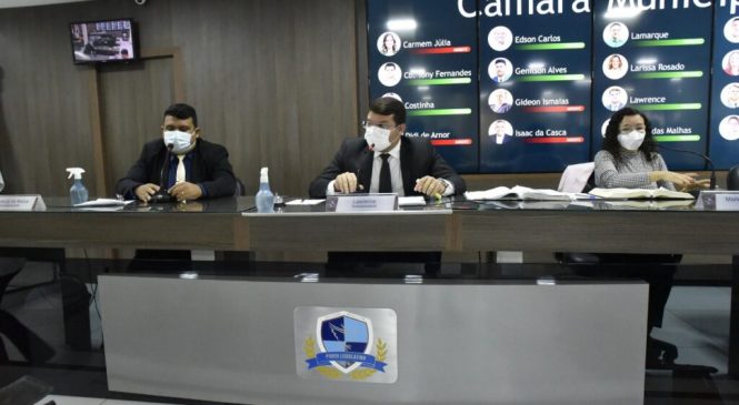 Lawrence comemora o aumento de 74% na produção legislativa da câmara de Mossoró