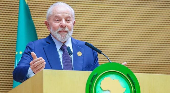 Lula nos dá dignidade mundial