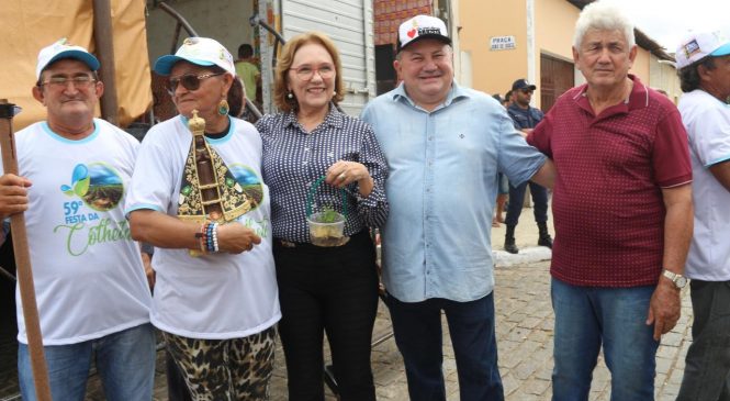 Senadora Zenaide prestigia encerramento da Festa da Colheita em Cruzeta
