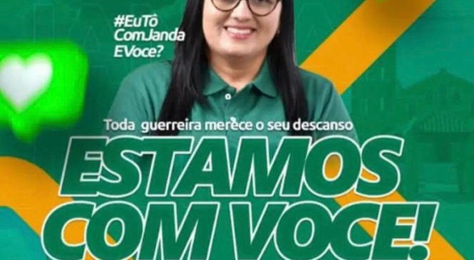 Frutuoso Gomes: População sai em defesa de Janda e levanta a hashtag #EutoucomJandaEvoce?