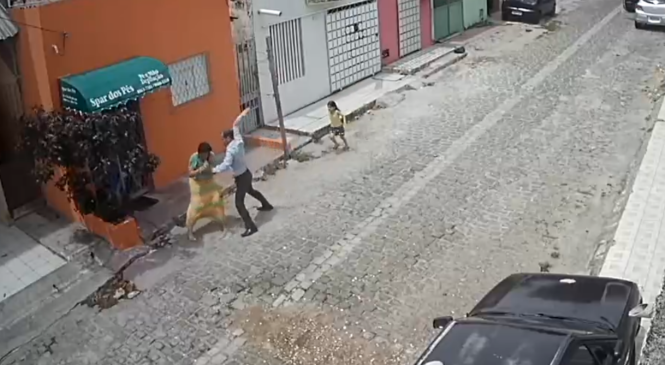 Homem que espancou ex-noiva na frente de filha de 4 anos é preso em Natal