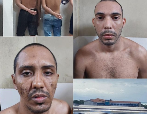 Dois fugitivos da Penitenciária de Alcaçuz são recapturados pela Polícia Militar em Natal