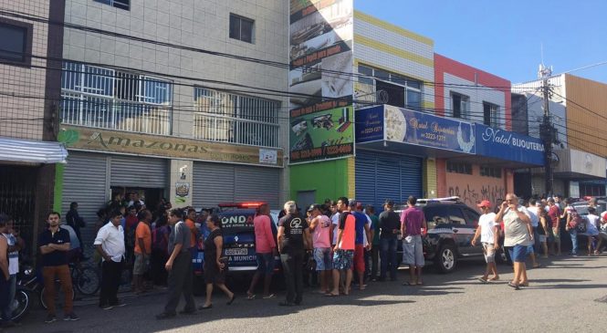 Assaltante em fuga atira e mata jovem de 18 anos no bairro do Alecrim, em Natal