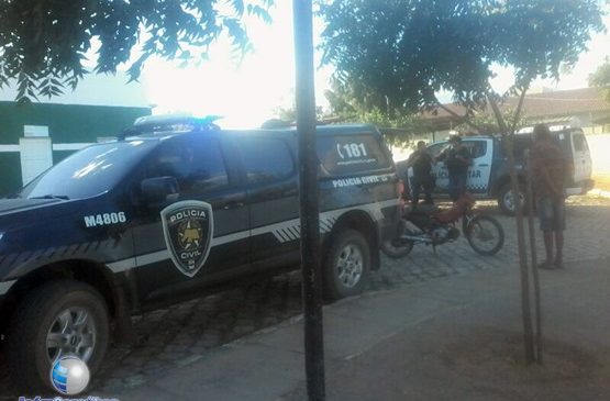 Assaltantes morrem em confronto com a polícia após assalto a lotérica na cidade de Janduís