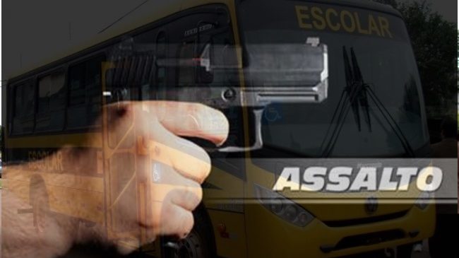 Ônibus é interceptado e universitários sofrem arrastão na região Oeste potiguar