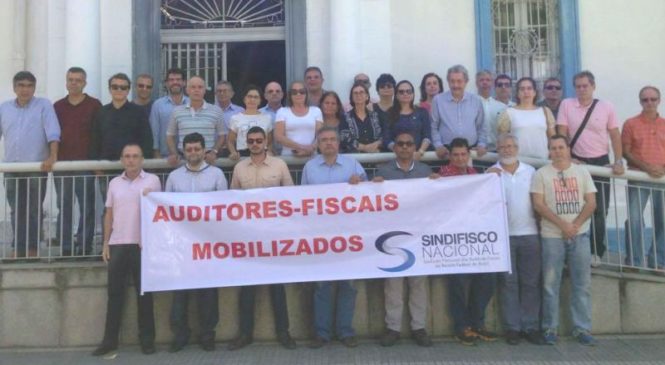 Auditores fiscais do RN realizam mobilização em defesa da Previdência