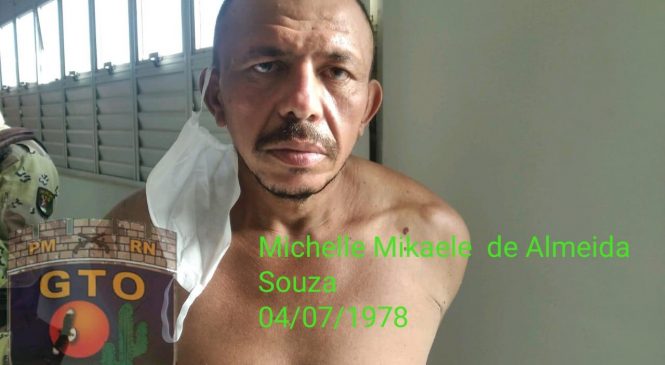 Polícia Militar age rápido e prende autor de roubos a Posto de Combustíveis e Farmácia em Pau dos Ferros/RN