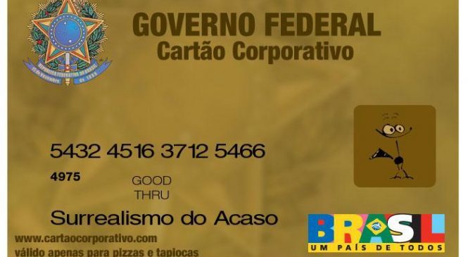 Bolsonaro usa e abusa do cartão de crédito da Presidência
