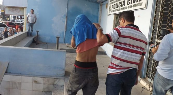 Filho é preso suspeito de matar idoso espancado em Mossoró
