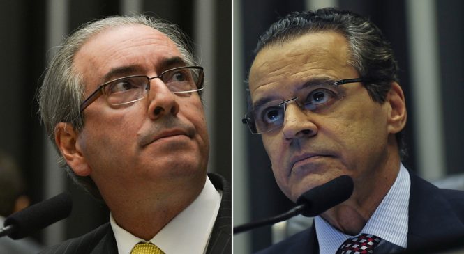 MPF denuncia Henrique Alves e Eduardo Cunha por corrupção passiva e lavagem