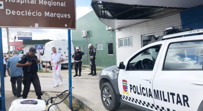PM é baleado dentro de casa durante tentativa de assalto na Grande Natal; também feridos, dois bandidos são presos