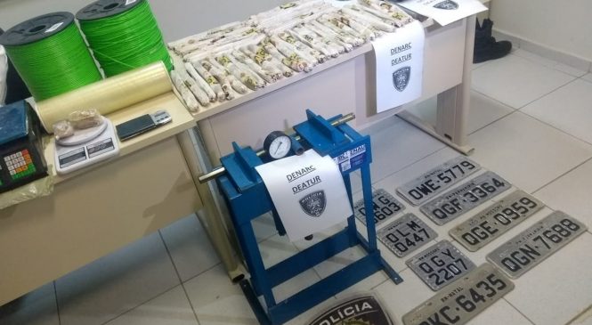 Dupla é presa com explosivos e drogas na Zona Leste de Natal