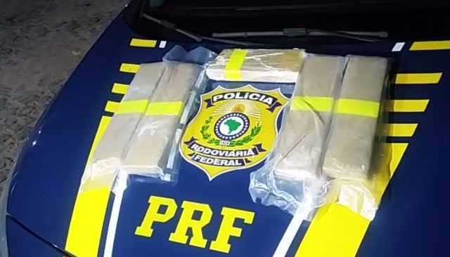 PRF prende casal com 07 quilos de maconha