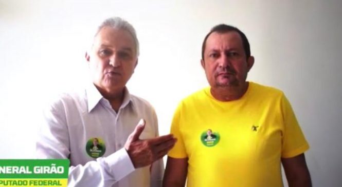 Deputado General Girão cumpre agenda em Pau dos Ferros e declara apoio a Silzomar Bessa candidato a vereador do PRTB