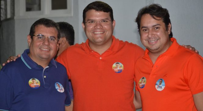 CAMPANHA CRESCE E LAWRENCE APOIO DE JORGE LUIZ E CÉLITON