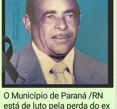Morre ex-prefeito de Paraná Antonio de Lô
