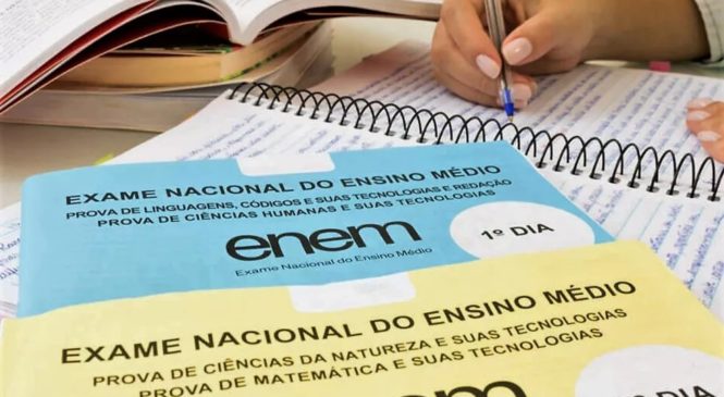 Candidatos poderão escolher área de conhecimento no Enem a partir de 2024
