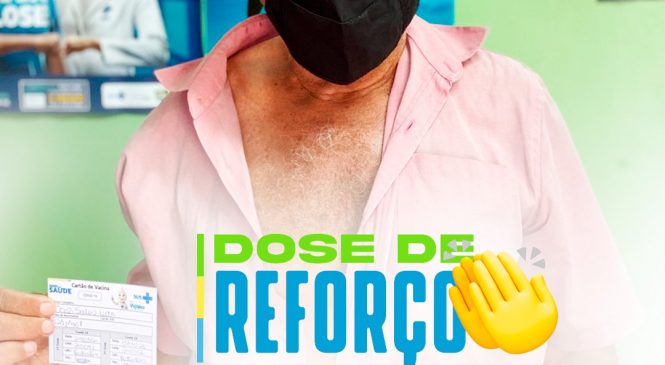 | Dose de Reforço | Vacinação de Viçosa avança
