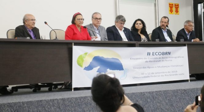Governadora abre o II Encontro Estadual de Comitês de Bacias Hidrográficas
