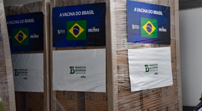 Butantan entrega 2 milhões de doses da CoronaVac ao Ministério da Saúde nesta segunda
