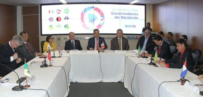 Robinson participa da reunião de Governadores do Nordeste em Salvador